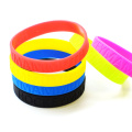 Cheap Eco Friendly Branded new private custom kid plastic rubber bracelet sport wristband